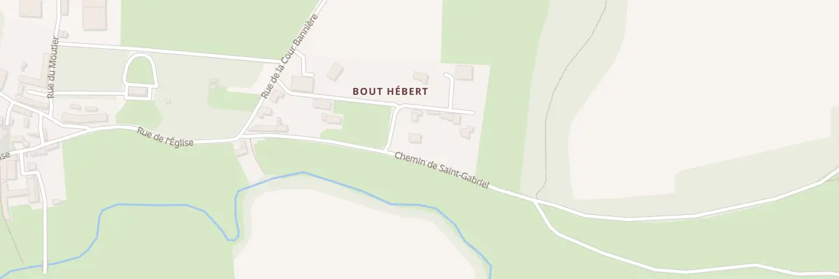 Plan du 5080 Rue de la Cour Bannière au Manoir