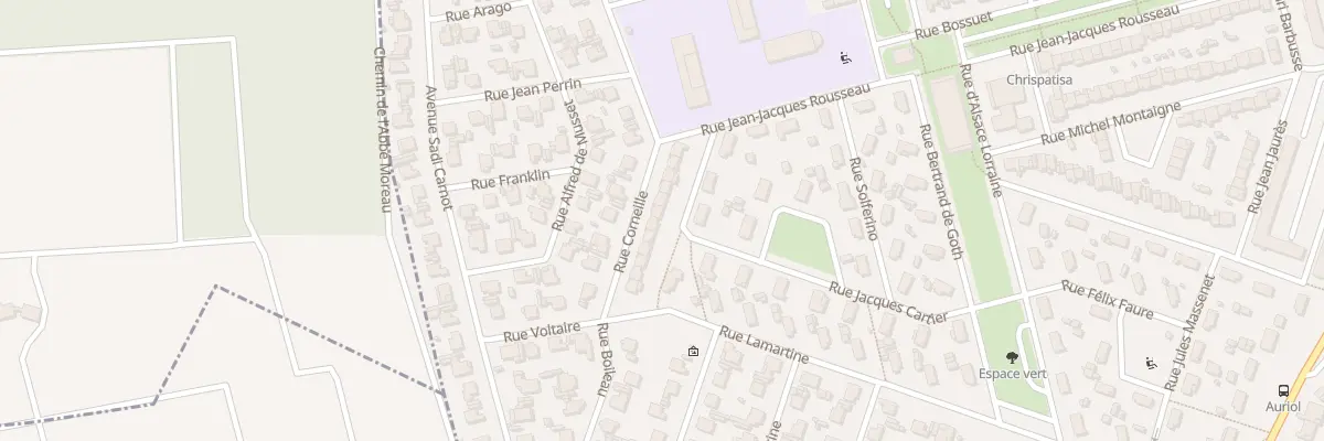 Plan du 11 Rue Corneille à Villenave-d’Ornon