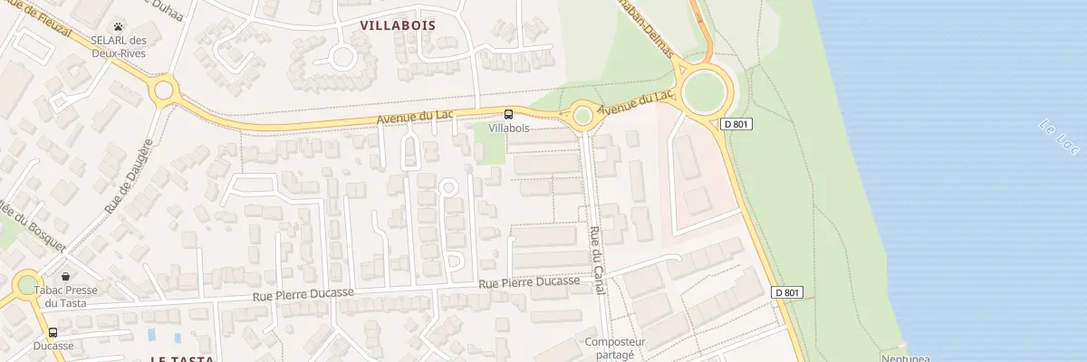 Plan du 10 Rue du Canal à Bruges