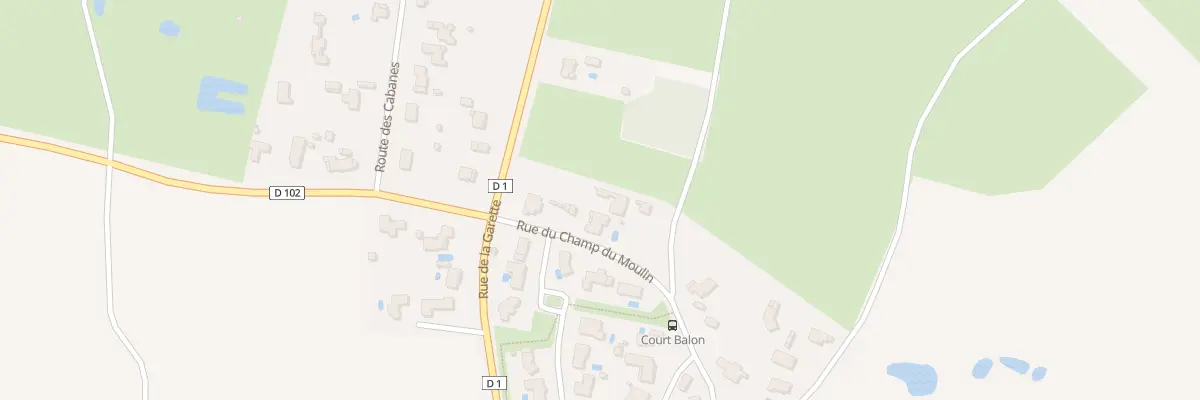 Plan du 2 Rue du Champ du Moulin à Sansais