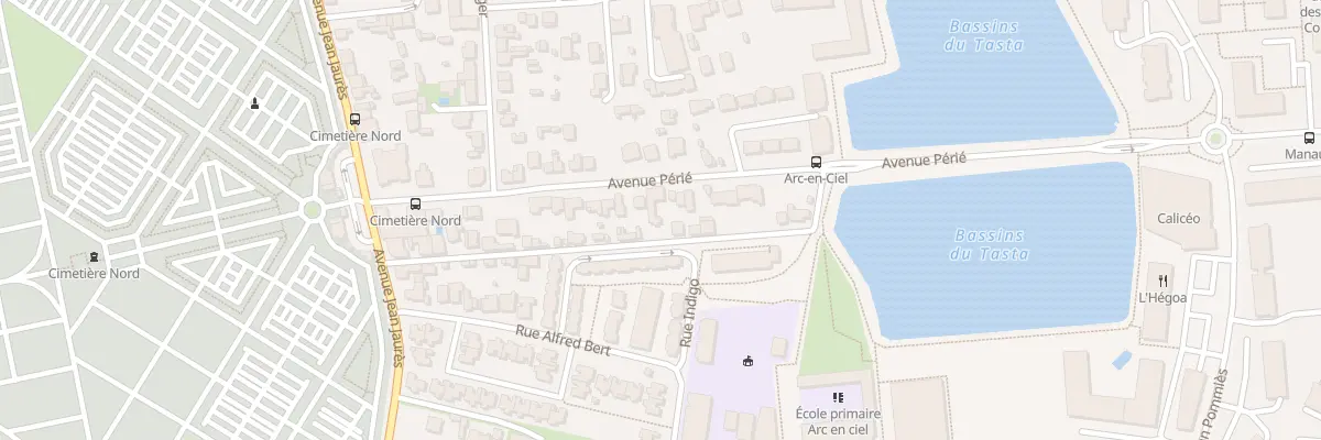 Plan du 26 Av Perie à Bruges
