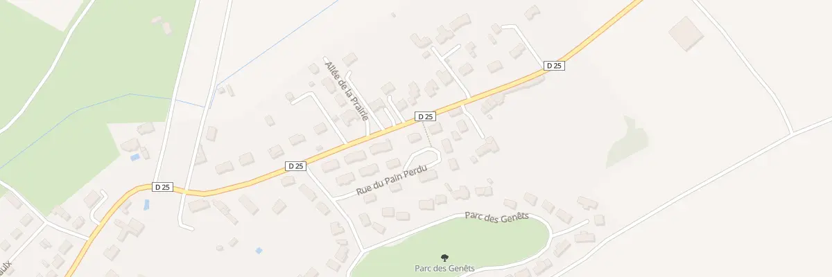 Plan du 86 Rue de Parthenay à Coulonges-sur-l’Autize