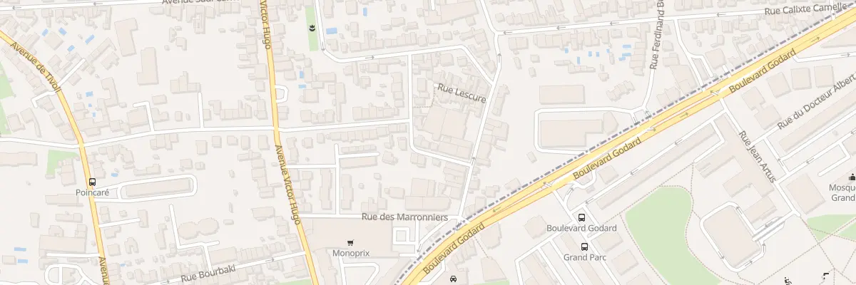 Plan du 42 Rue Louisette au Bouscat