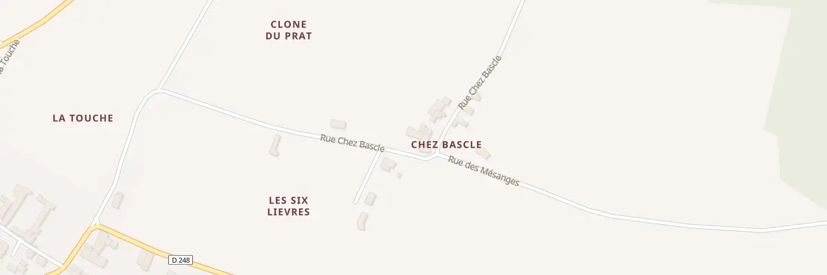 Plan du 5 Rue chez Bascle à Saint-Quantin-de-Rançanne