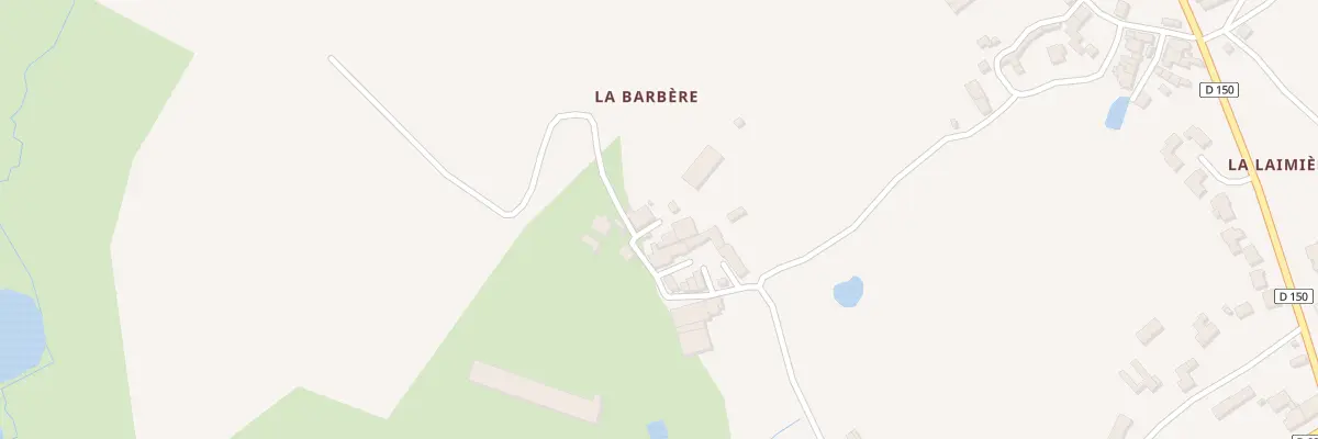 Plan du 12 La Barbere à Courlay