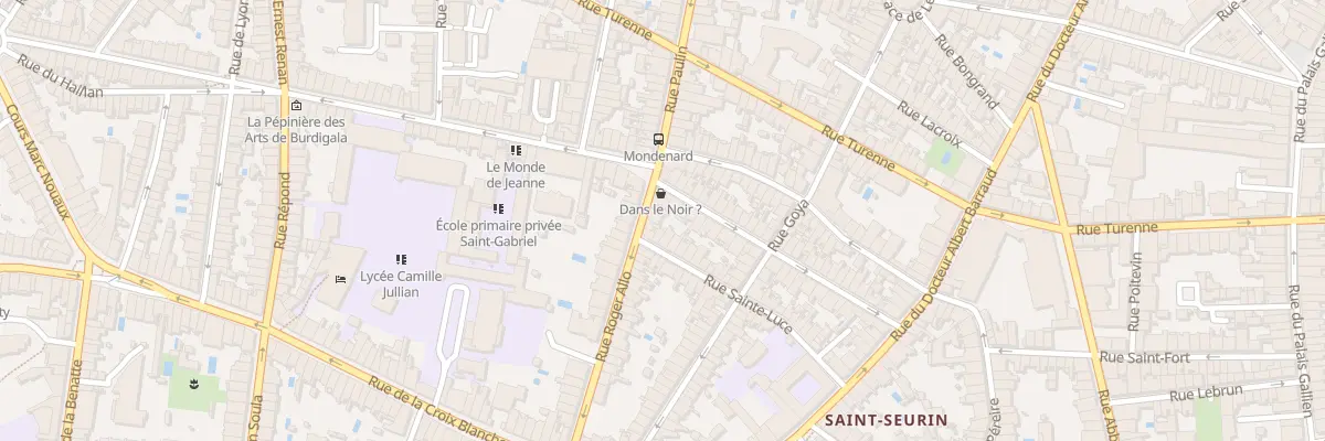Plan du 48 Rue Roger Allo à Bordeaux