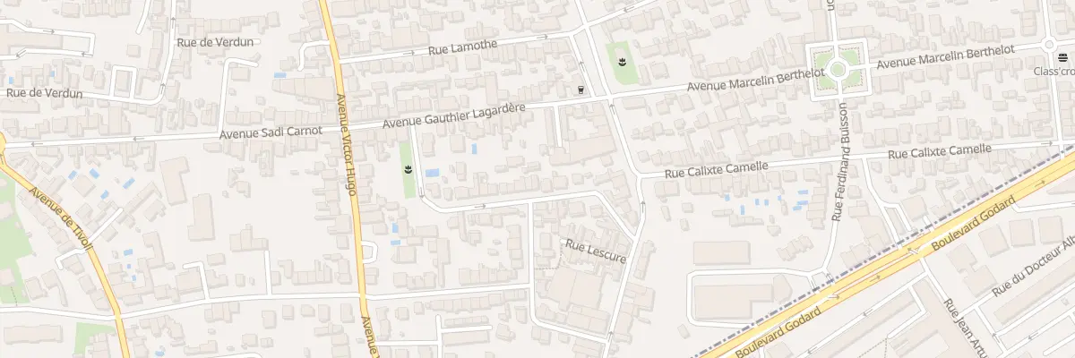Plan du 19 Rue Louisette au Bouscat