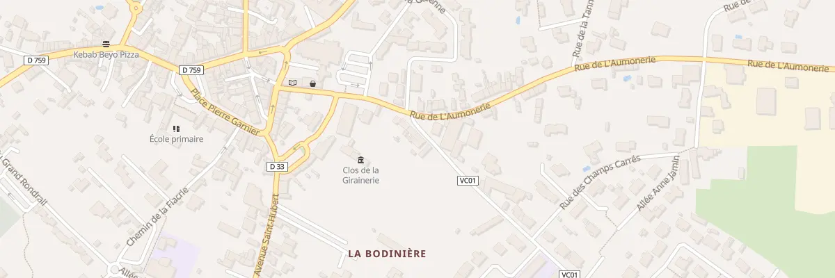 Plan du 6 Rue Joseph Herbert à Nueil-les-Aubiers