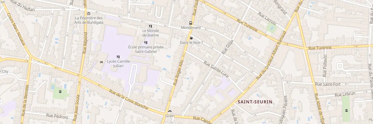 Plan du 38 Rue Roger Allo à Bordeaux