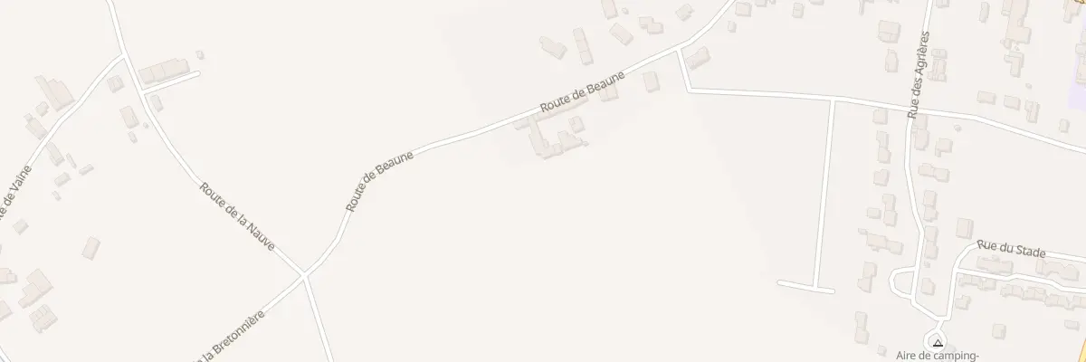 Plan du 15 Rte de Beaune à Cartelègue