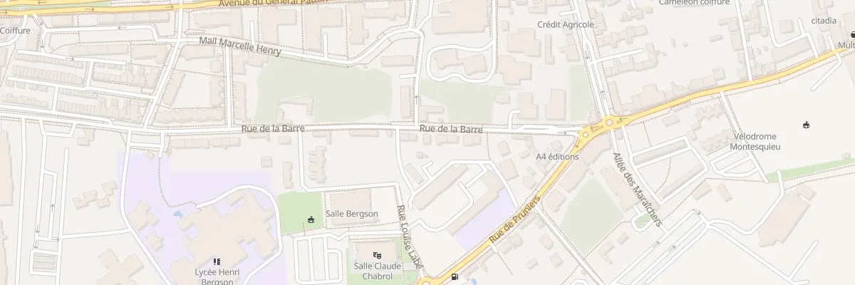 Plan du 29 Rue de la Barre à Angers