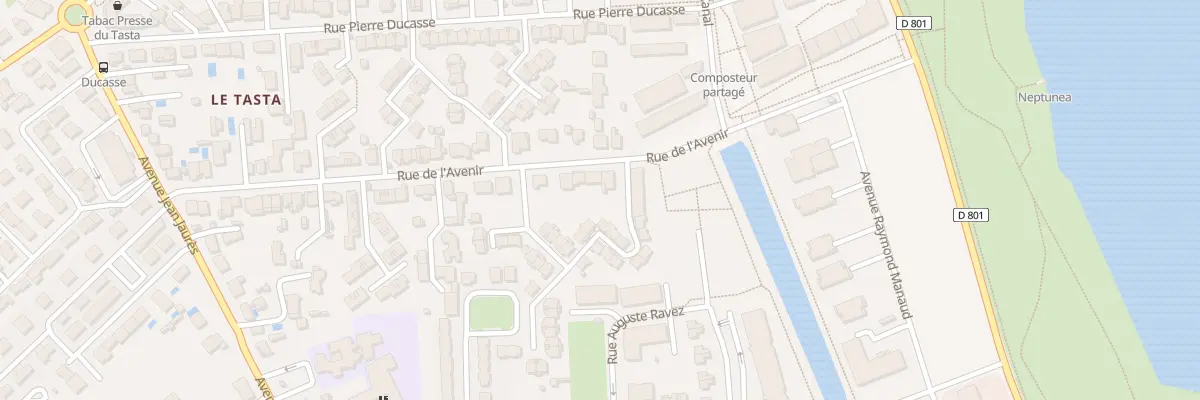 Plan du 46B Rue de l’Avenir à Bruges