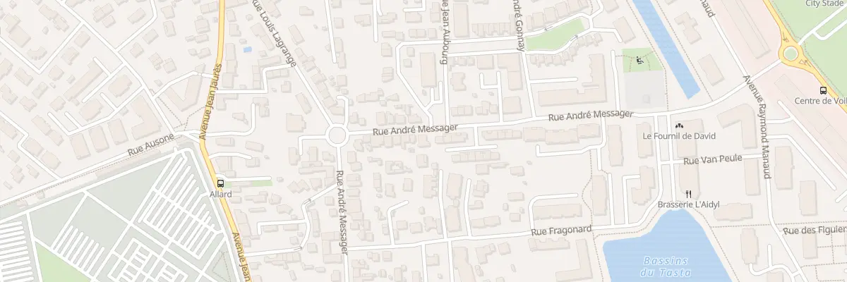 Plan du 48 Rue André Messager à Bruges