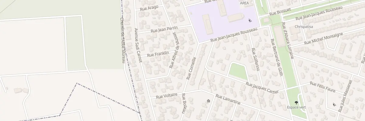 Plan du 4 Rue Corneille à Villenave-d’Ornon