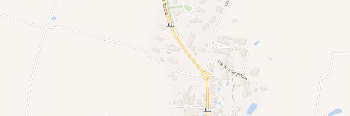 Plan du 1 Rue de la Garette à Sansais