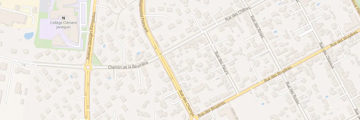 Plan du 16 Rue des Champs à Avrillé