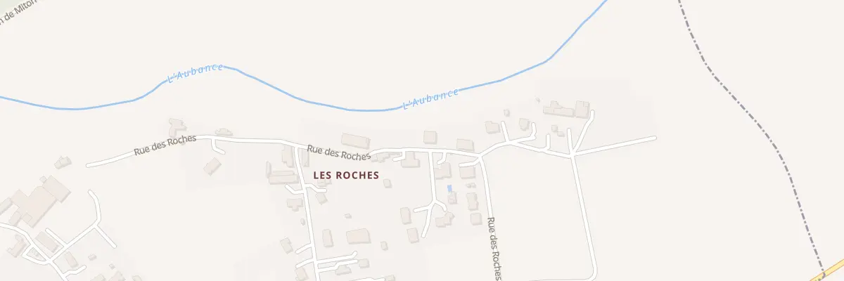 Plan du 26 Rue les Roches à Mozé-sur-Louet