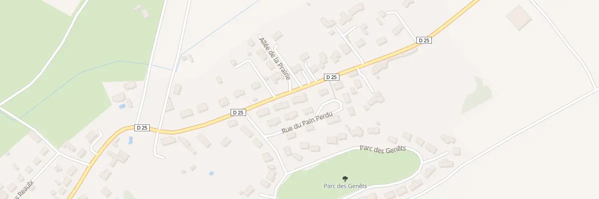 Plan du 82 Rue de Parthenay à Coulonges-sur-l’Autize