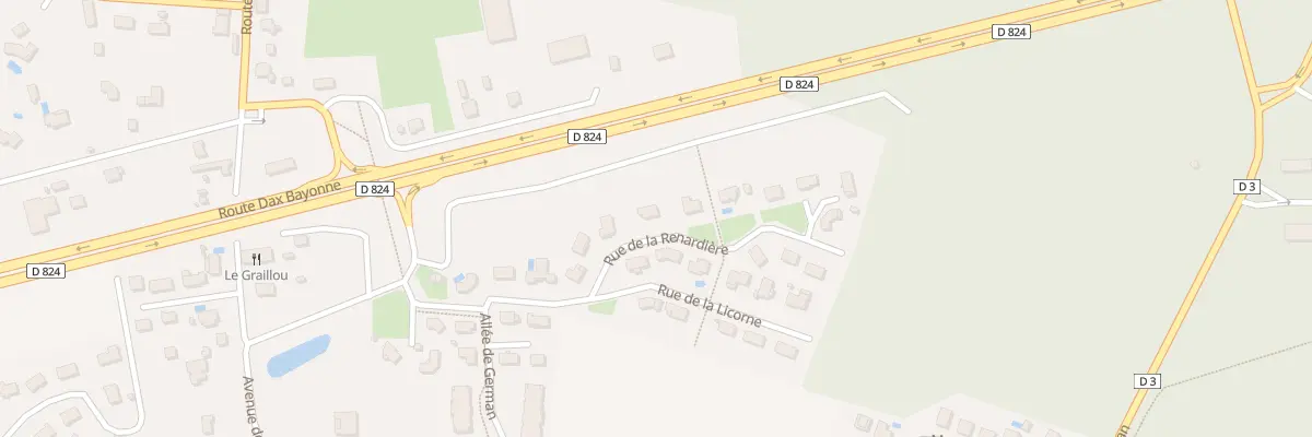 Plan du 65 Rue de la Renardière à Saint-Perdon