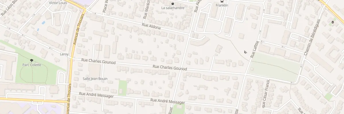 Plan du 42 Rue Charles Gounod à Talence