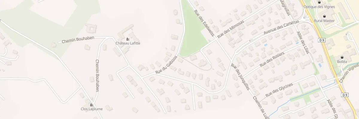 Plan du 1 Rue du Gabizos à Monein