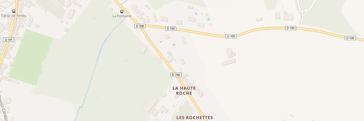 Plan du 20 Rue d’Épinard à Feneu