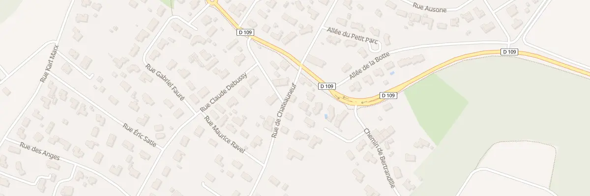 Plan du 5 Rue de Châteauneuf à Léognan