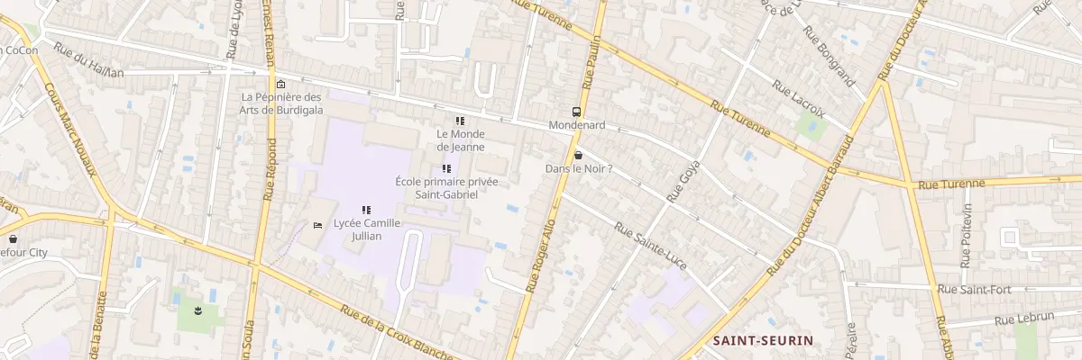 Plan du 41 Rue Roger Allo à Bordeaux