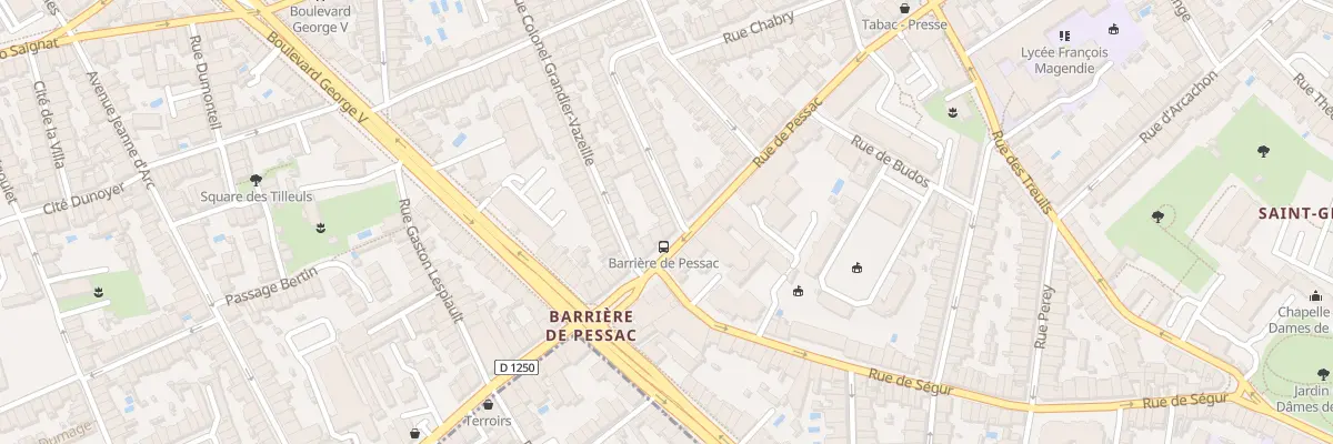 Plan du 47 Rue Commandant Charcot à Bordeaux