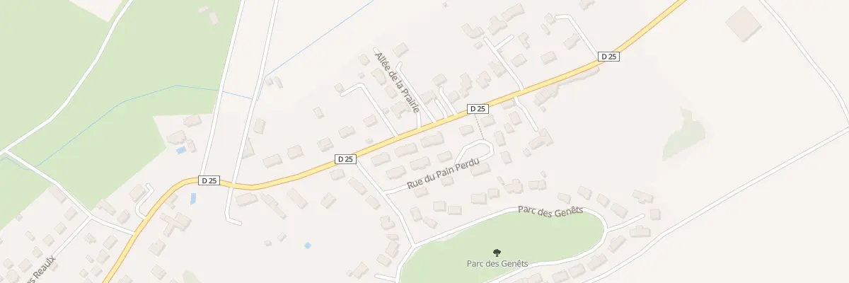 Plan du 80 Rue de Parthenay à Coulonges-sur-l’Autize