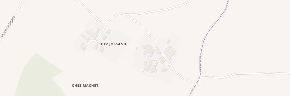 Plan du 96 Rue de Fougerat à Jazennes