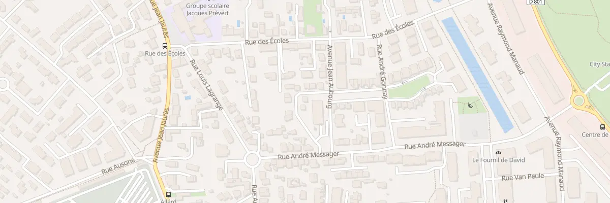 Plan du 4 Rue Antoine Dubrous à Bruges