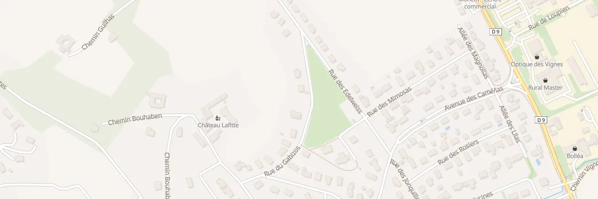 Plan du 12 Rue du Gabizos à Monein