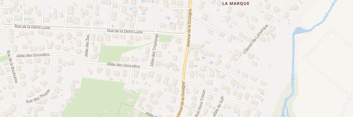 Plan du 99 Av de la Duragne à Léognan