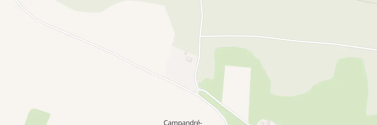 Plan du 1 Imp du Bois de l’Abbaye Campan aux Monts d’Aunay