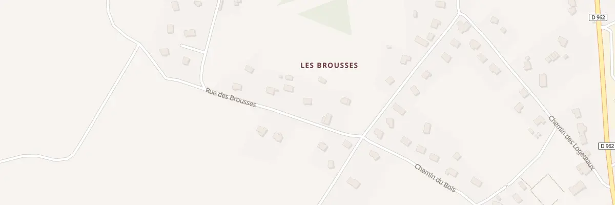 Plan du 44 Rue des Brousses à La Chapelle-au-Moine