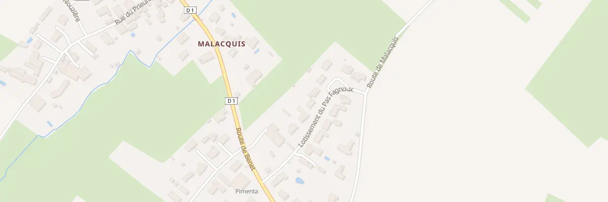 Plan du 2 Hameau du Pas Fagnoux à Coulon