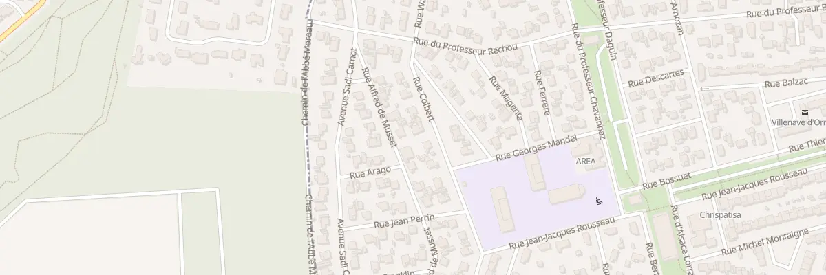 Plan du 61 Av Sadi Carnot à Villenave-d’Ornon