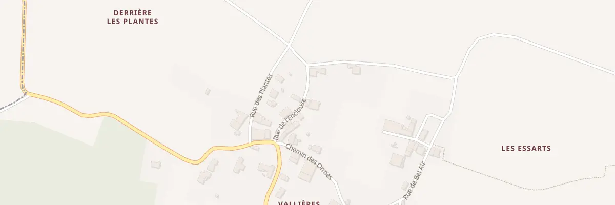 Plan du 8 Rue de l’Enclouse à Mazerolles