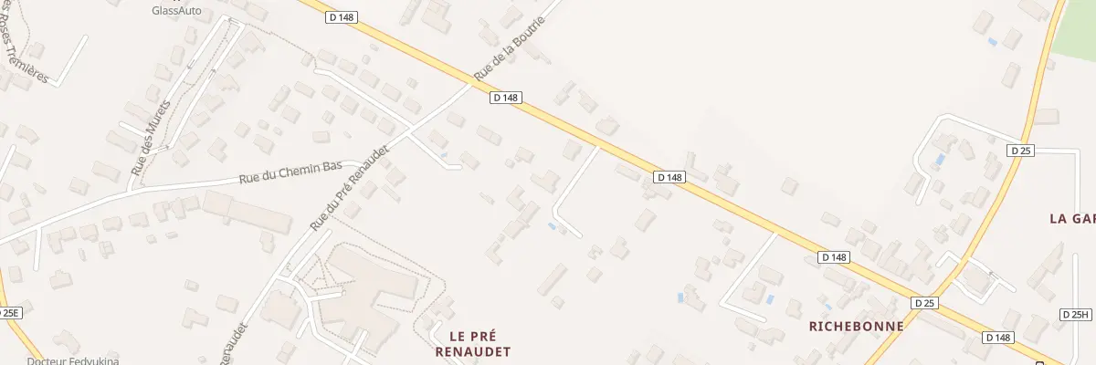Plan du 2 Imp du Pré Renaudet à Benet