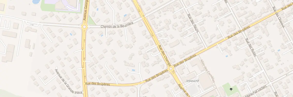 Plan du 7 Rue des Champs à Avrillé