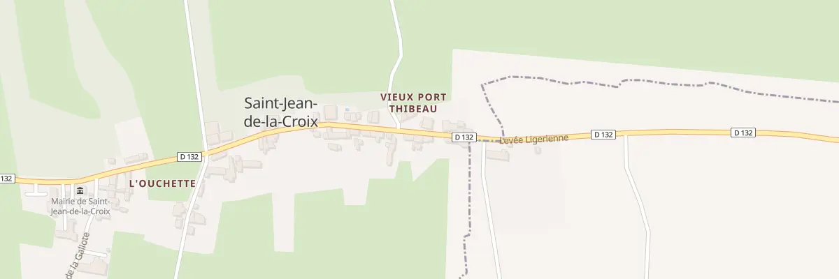 Plan du 53 Leve Ligérienne à Saint-Jean-de-la-Croix