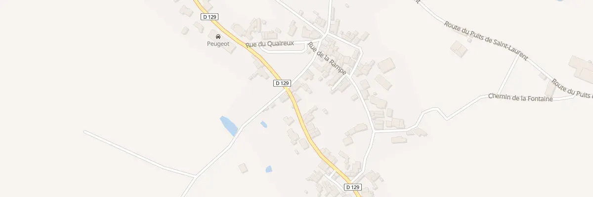 Plan du 68 Rue de la Mairie à Saint-Laurs
