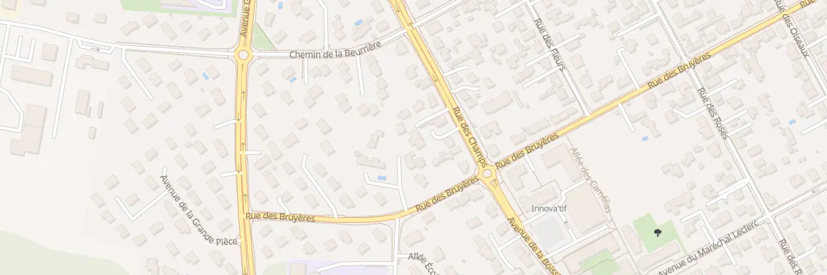 Plan du 1T Rue des Champs à Avrillé