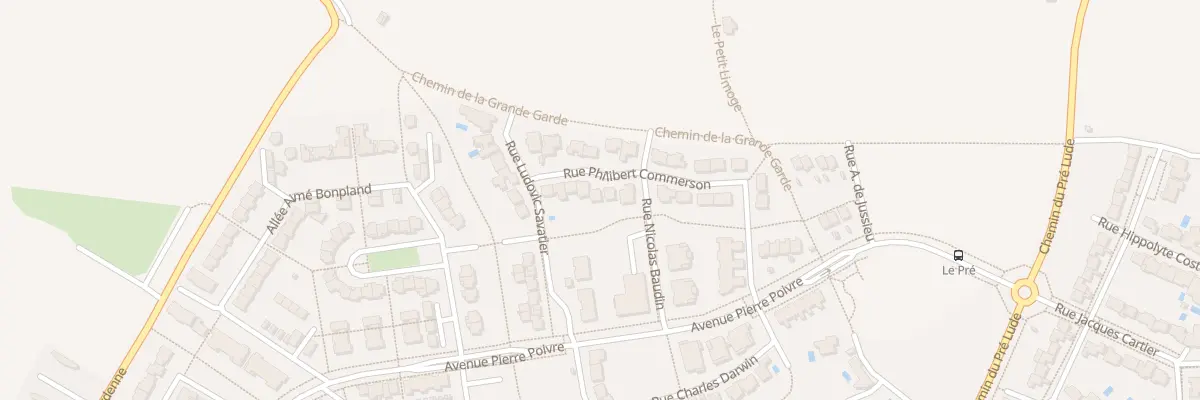 Plan du 10 Rue Philibert Commerson à Avrillé