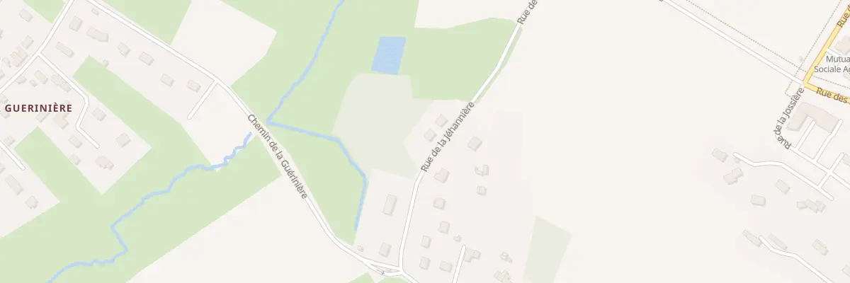 Plan du 694 Rue de la Jéhannière à Flers