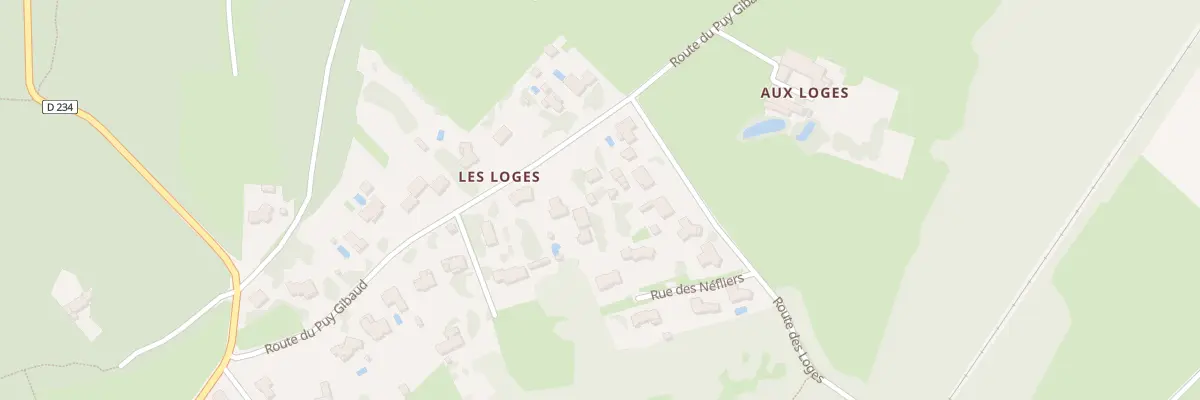 Plan du 16 Rte du Puy Gibaud à Fontcouverte