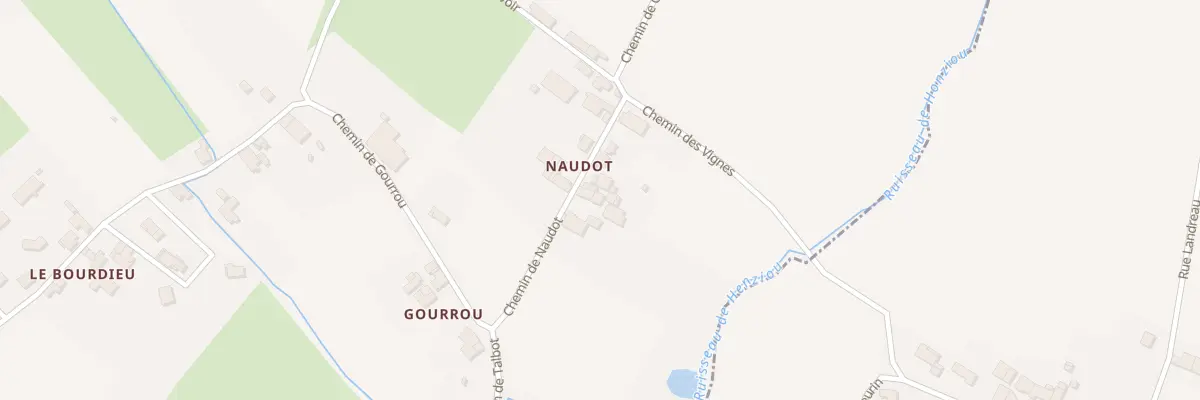 Plan du 10 Che de Nodot à Bayon-sur-Gironde