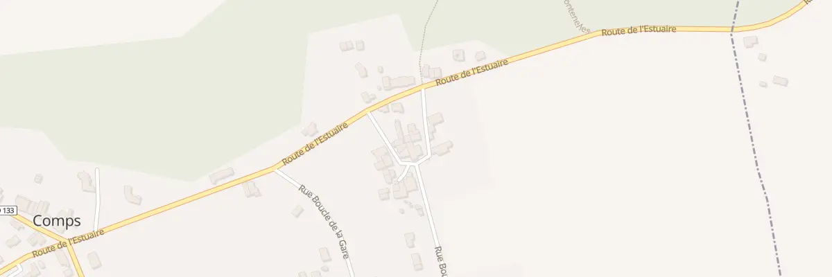 Plan du 9 Rue Boucle de Berthou à Comps