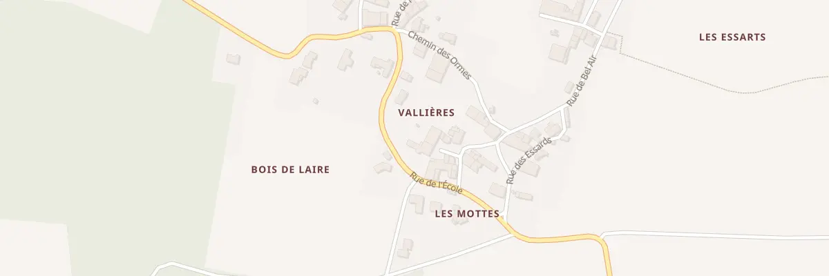 Plan du 5129 Les Vallieres à Mazerolles